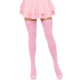 Плотные непрозрачные чулки Leg Avenue Opaque Nylon Thigh Highs Pink, One Size