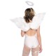 Крылья ангела Leg Avenue Marabou Feather Angel Wings, настоящие перья