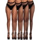 Комплект колготок JSY WW7040 Black One Size (4 шт)