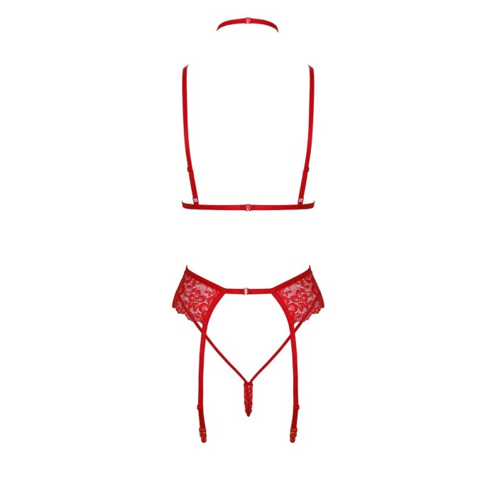 Комплект Kissable Bondage Kiss Set Red S/M