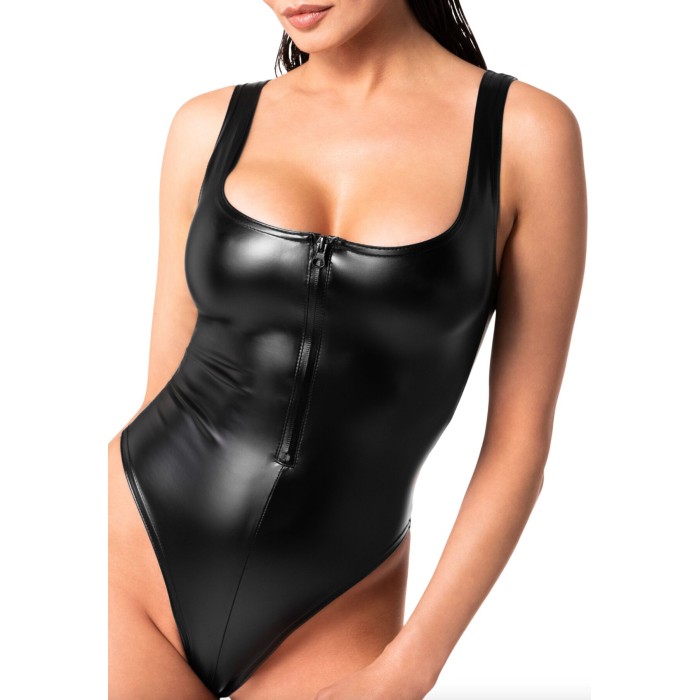 Боди Noir Handmade F333 Powerwetlook body - XXL