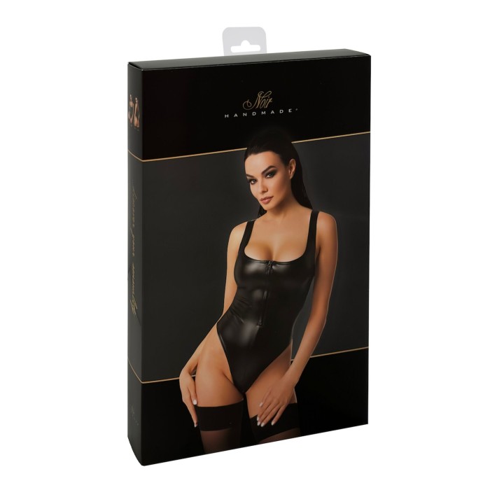 Боди Noir Handmade F333 Powerwetlook body - XXL