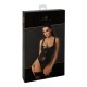 Боди Noir Handmade F333 Powerwetlook body - 3XL