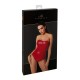 Корсет Noir Handmade F355 Red powerwetlook corset - 3XL