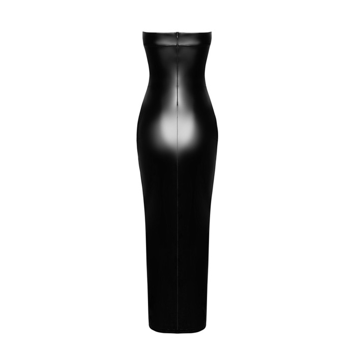 Платье Noir Handmade F336 Powerwetlook long dress - XXL