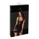 Платье Noir Handmade F344 Powerwetlook dress with garter - XXL