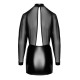 Платье Noir Handmade F348 Powerwetlook and tulle dress - 3XL