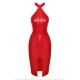 Платье Noir Handmade F354 Red powerwetlook dress - L