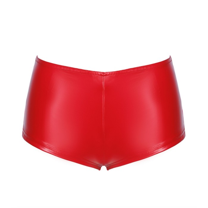 Шорты Noir Handmade F356 Red powerwetlook shorts - M