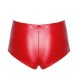 Шорты Noir Handmade F356 Red powerwetlook shorts - S