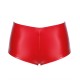 Шорты Noir Handmade F356 Red powerwetlook shorts - XL
