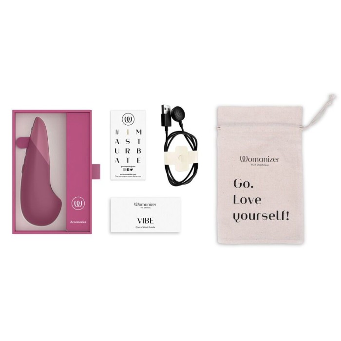 Вібратор Womanizer Vibe Dusky Pink