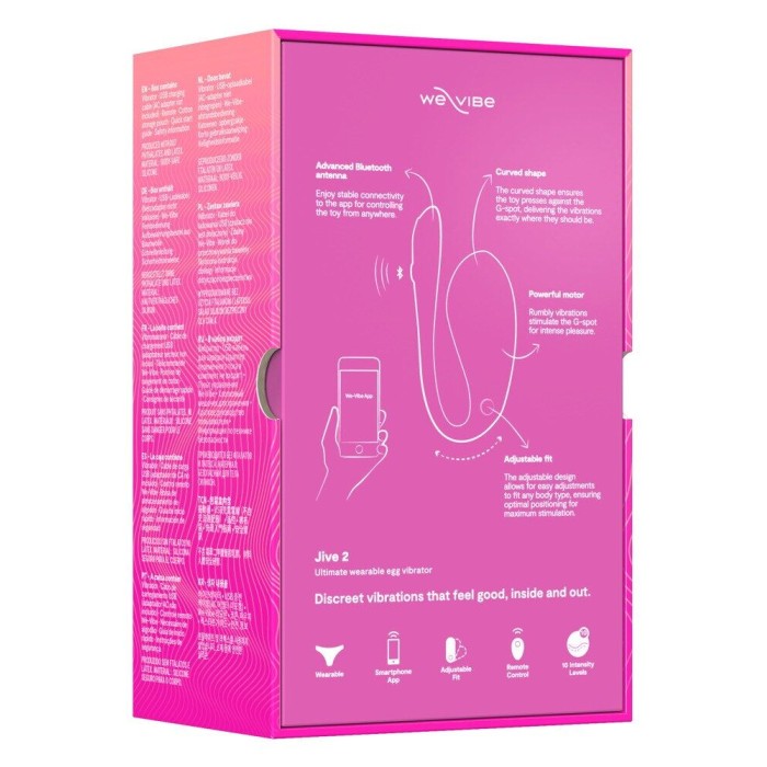 Смарт-виброяйцо We-Vibe Jive 2 Electric Pink