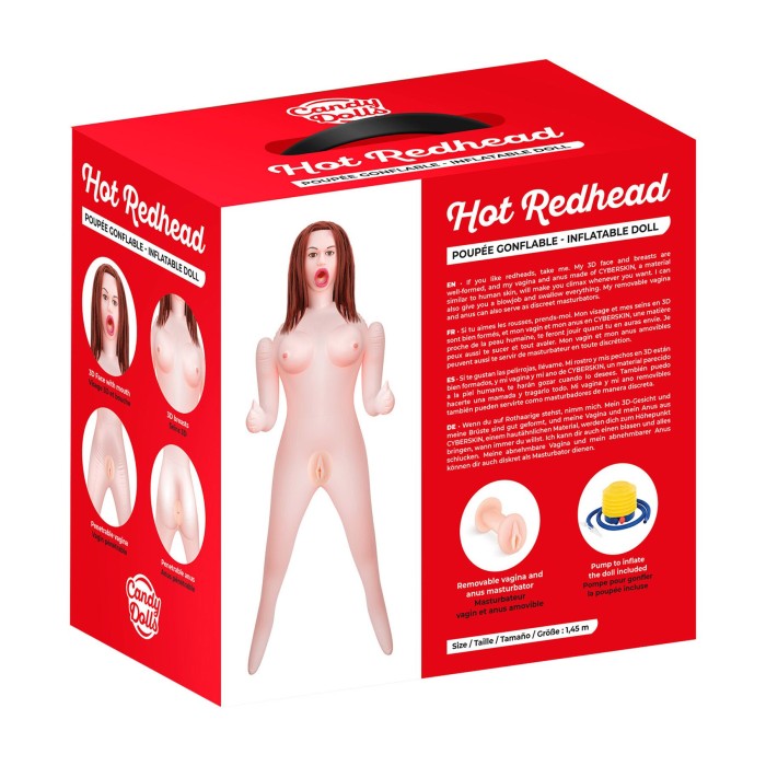 Надувна лялька Candy Dolls Hot Redhead