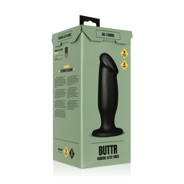 Анальная пробка BUTTR - AH-1 Cobra Buttplug (мятая упаковка!!!)