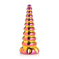 Фентезійний фалоімітатор Creature Cocks Twilight Rainbow Glass Dildo