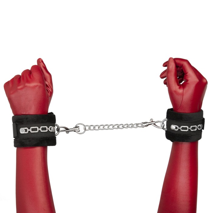 Наручники Punishment - Crystal Detail Handcuffs – Black