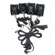 Растяжка на кровать Punishment - 5-Piece Bed Restraint Kit – Black