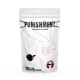 Анальная пробка с хвостом Punishment - Bunny Tail Silicone Anal Plug - Black