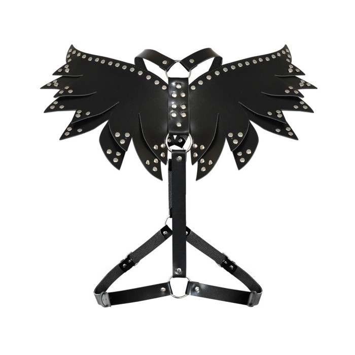 Женская портупея Art of Sex - Wings черная XS-M, экокожа