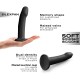Фалоімітатор Dorcel Real Pleasure M Black