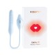 Пульсатор с вакуумным стимулятором KISSTOY Cathy III Light Blue