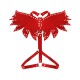 Женская портупея Art of Sex - Wings красная XS-M, экокожа