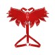 Женская портупея Art of Sex - Wings красная L-2XL, экокожа