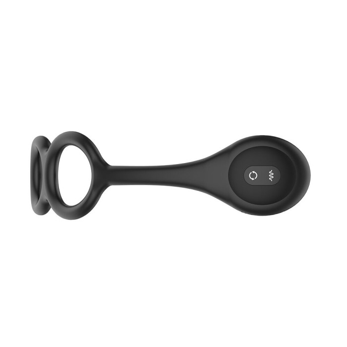 Анальная вибропробка Nexus Tornado Cock and Ball Ring